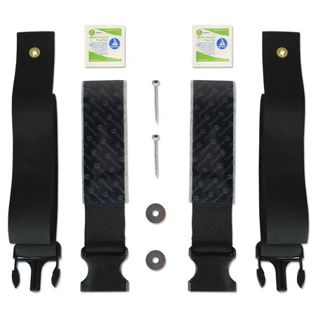 Quakehold! FLT SCRN SAFE STRP 500LB 4508